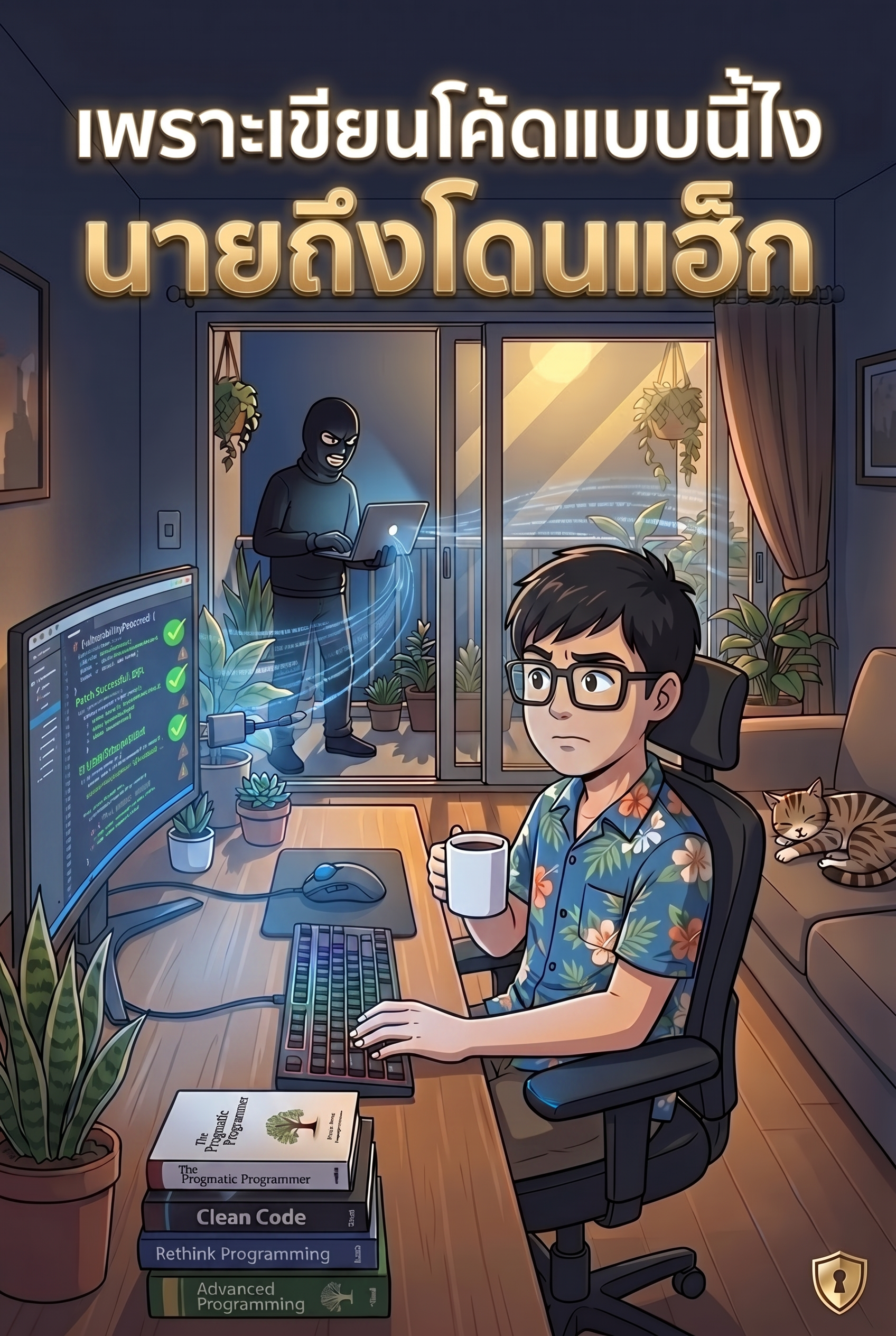 เพราะเขียนโค้ดแบบนี้ไง นายถึงโดนแฮ็ก